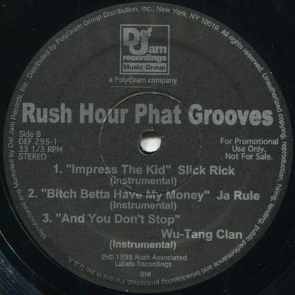 Various : Rush Hour Phat Grooves (12", Promo, Smplr)