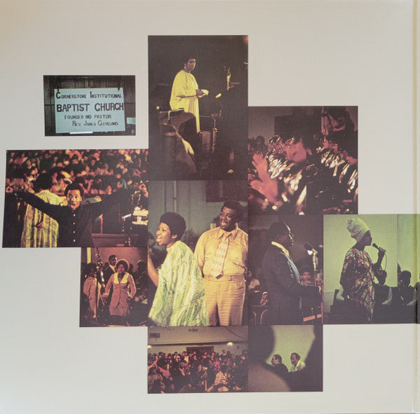 Aretha Franklin With Rev. James Cleveland & The Southern California Community Choir : Amazing Grace (2xLP, Album, RE, 180)