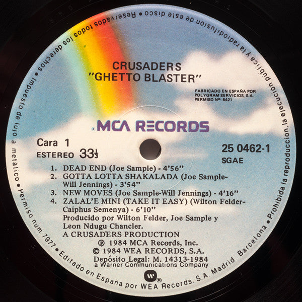 Crusaders* - Ghetto Blaster (LP, Album)