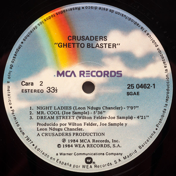 Crusaders* - Ghetto Blaster (LP, Album)