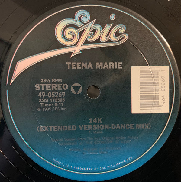 Teena Marie : 14K (12", Pit)