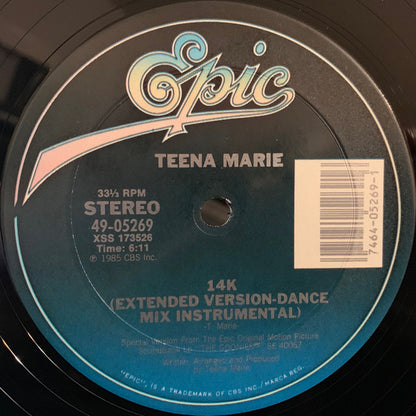 Teena Marie : 14K (12", Pit)
