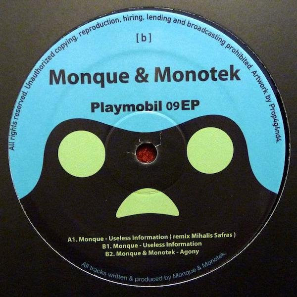 Monque & Monotek (2) : Playmobil 09 EP (12", EP)