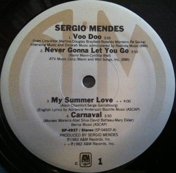 Sérgio Mendes : Sergio Mendes (LP, Album, Tra)