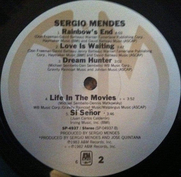 Sérgio Mendes : Sergio Mendes (LP, Album, Tra)