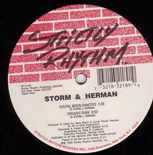 Storm & Herman : Digital Moon Dancers / Quick Dance (12")