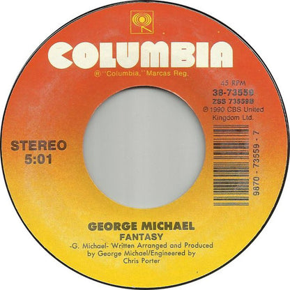 George Michael : Freedom (7", Single, Styrene, Car)