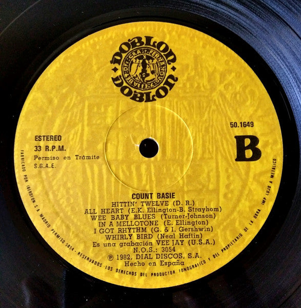 Count Basie : Count Basie (II) (LP, Comp)