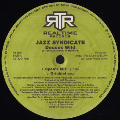 Jazz Syndicate  - Deuces Wild (12")