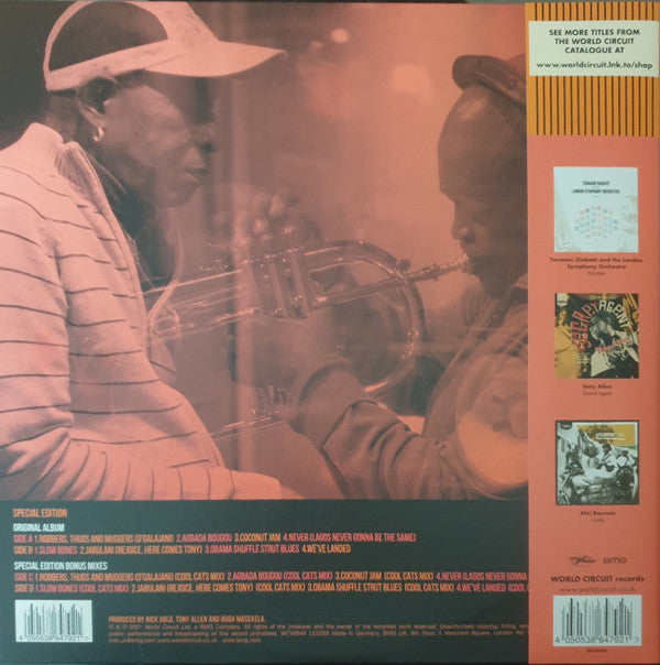 Tony Allen And Hugh Masekela - Rejoice (2xLP, Album, RE, S/Edition, 180)
