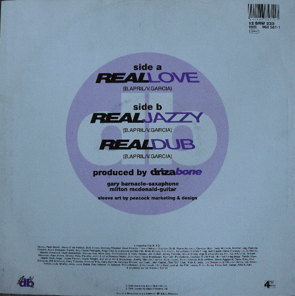 Drizabone - Real Love (12")