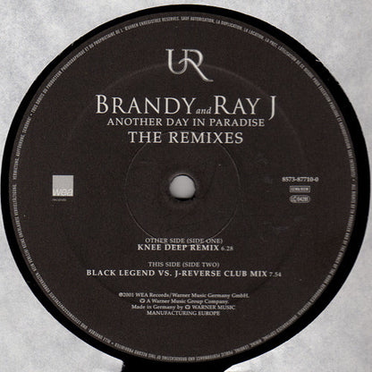 Brandy And Ray J - Another Day In Paradise (The Remixes) (12")