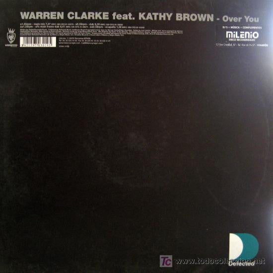 Warren Clarke : Over You (12")