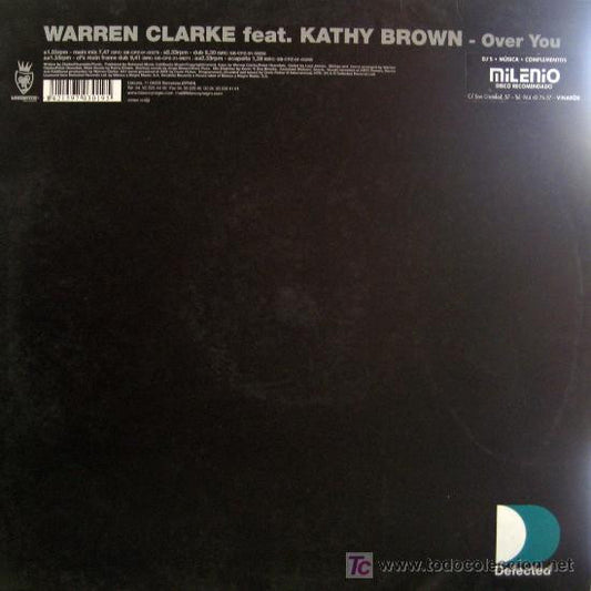 Warren Clarke : Over You (12")