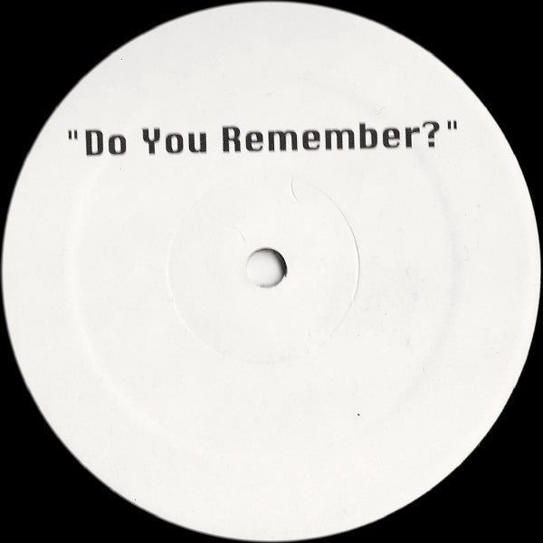 Michael Jackson : Do You Remember? (12", Unofficial, W/Lbl)