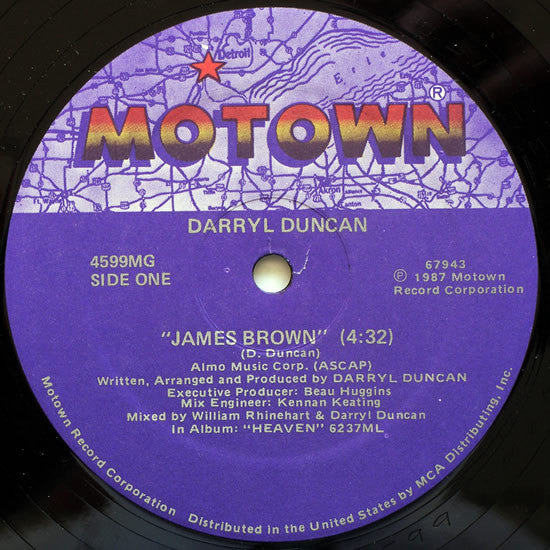 Darryl Duncan : James Brown (12")