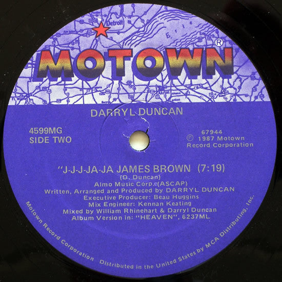 Darryl Duncan : James Brown (12")