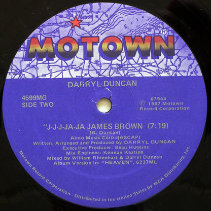 Darryl Duncan : James Brown (12")