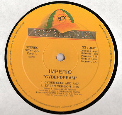 Imperio - Cyberdream (12")