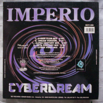 Imperio - Cyberdream (12")