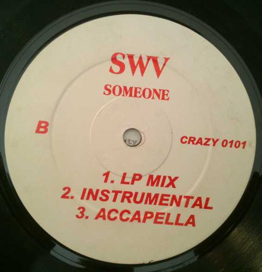 Yvette Michele / SWV : Crazy / Someone (12", Unofficial)