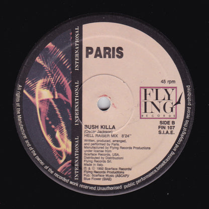 Paris (2) : The Days Of Old / Bush Killa (12")