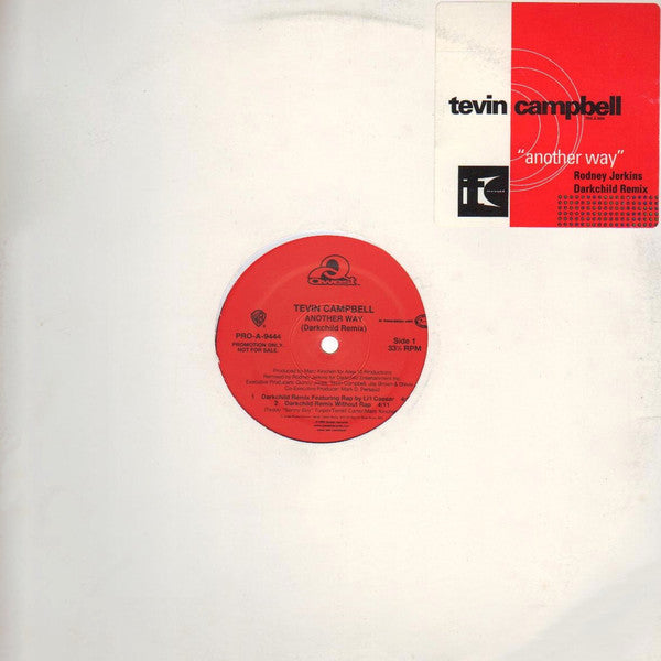 Tevin Campbell : Another Way (12", Single, Promo)
