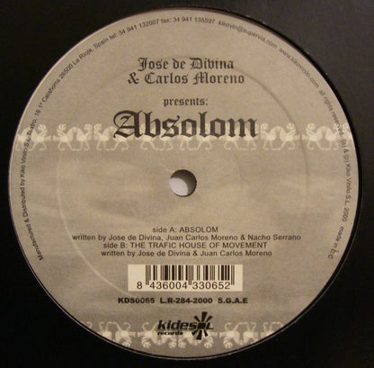 Jose de Divina* & Carlos Moreno* - Absolom (12")