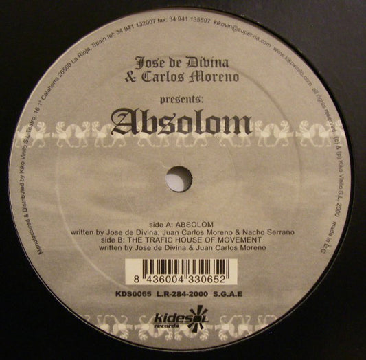 Jose de Divina* & Carlos Moreno* - Absolom (12")