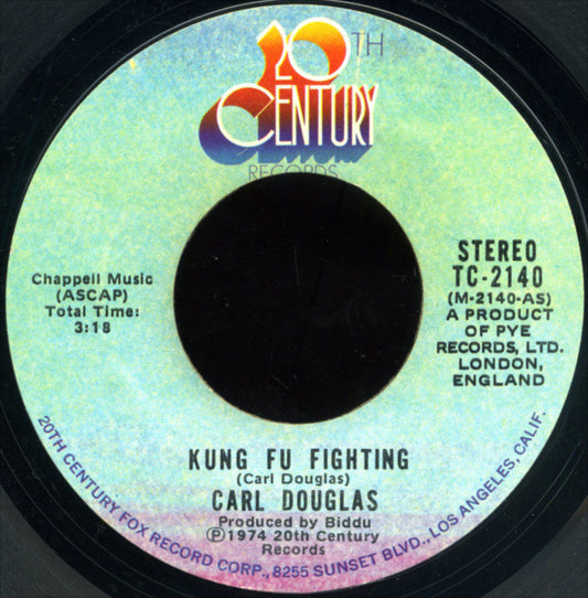 Carl Douglas : Kung Fu Fighting (7", Single, Styrene, Ter)