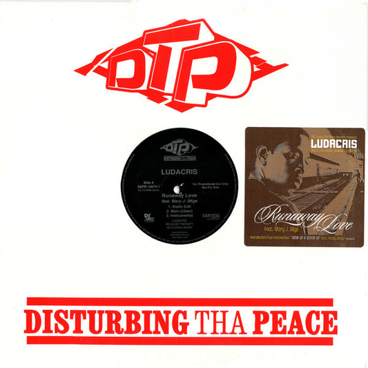 Ludacris : Runaway Love / Grew Up A Screw Up (12", Promo)