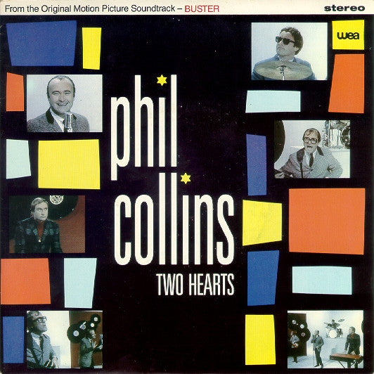 Phil Collins : Two Hearts (7", Single)