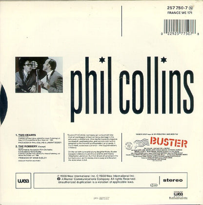 Phil Collins : Two Hearts (7", Single)