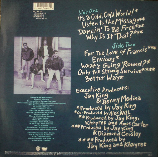 Club Nouveau : Listen To The Message (LP, Album)