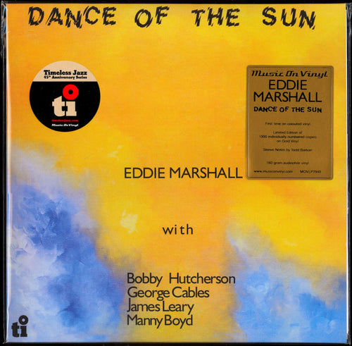 Eddie Marshall  - Dance Of The Sun (LP, Album, Ltd, Num, RE, Gol)