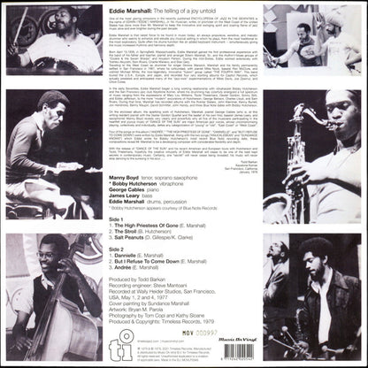 Eddie Marshall  - Dance Of The Sun (LP, Album, Ltd, Num, RE, Gol)