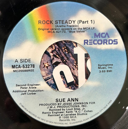 Sue Ann* : Rock Steady (7", Single)