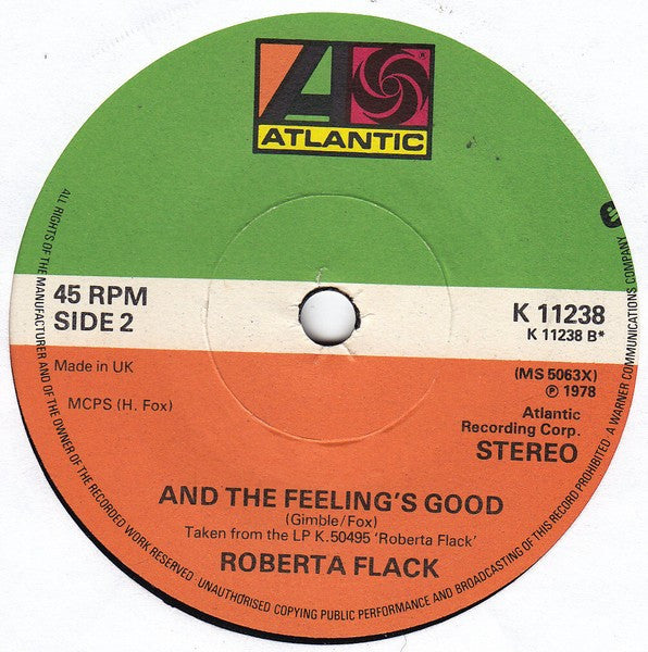 Roberta Flack : Independant Man (7", Lar)