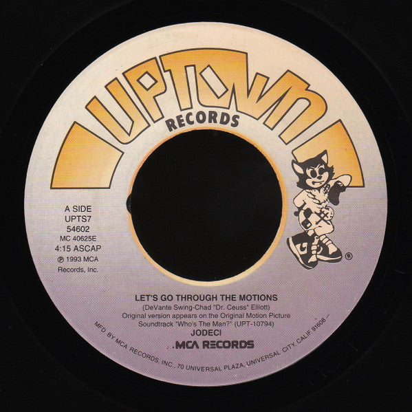 Jodeci : Let's Go Through The Motions (7", Single)