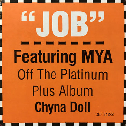 Foxy Brown Featuring Mya : JOB (12", Promo)