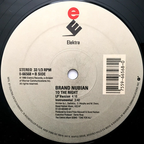 Brand Nubian - Slow Down (12")