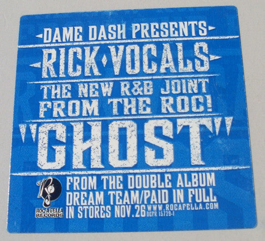 Rick Vocals - Ghost (12", Promo)