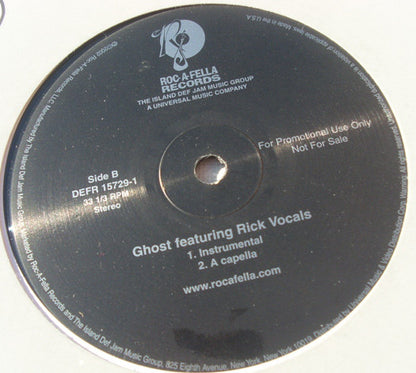 Rick Vocals - Ghost (12", Promo)