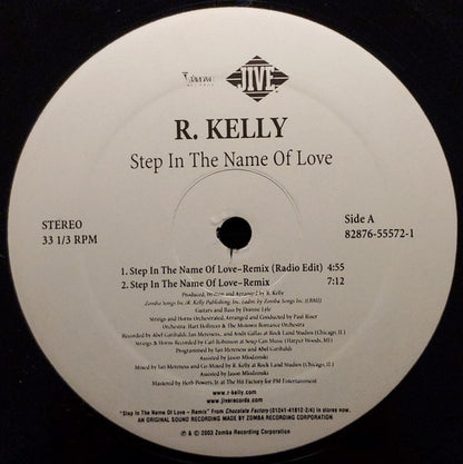 R. Kelly - Step In The Name Of Love (Remix) (12")