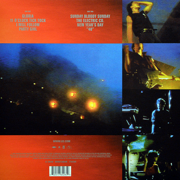U2 - Live "Under A Blood Red Sky" (LP, MiniAlbum, RE, RM, 180)