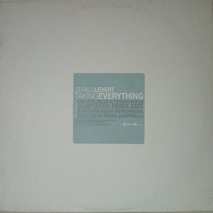 Gerald Levert - Taking Everything (12", Single, Promo)