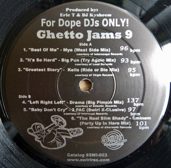 Various : Ghetto Jams 9 (12", EP)