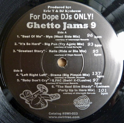 Various : Ghetto Jams 9 (12", EP)