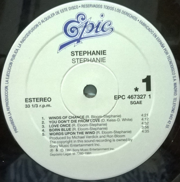 Stephanie (2) : Stephanie (LP, Album)