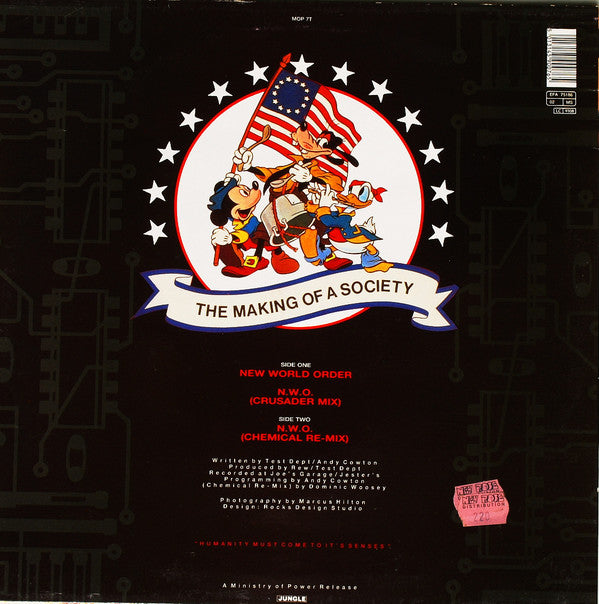 Test Dept* - New World Order (12")